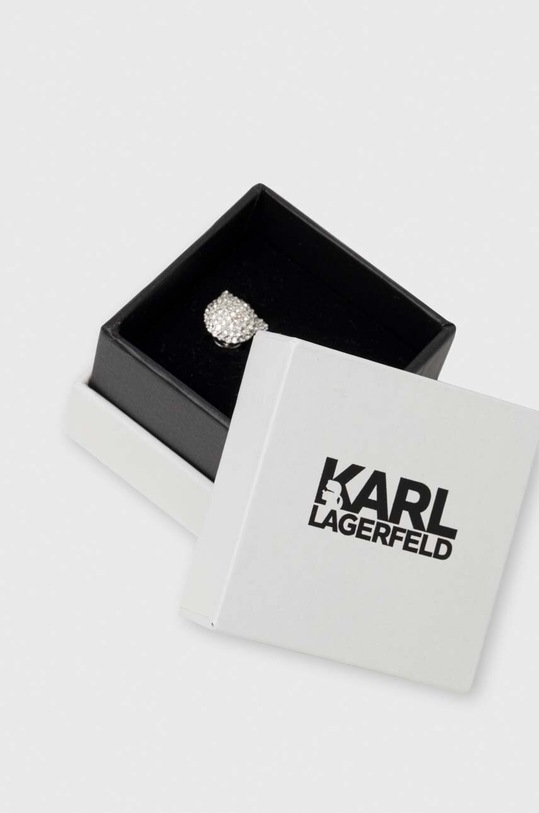 Accesorii Karl Lagerfeld cercei 240W3917 argintiu