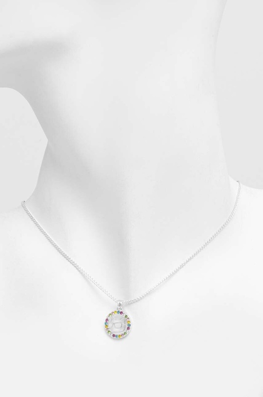 Karl Lagerfeld naszyjnik 240W3902 srebrny AA00