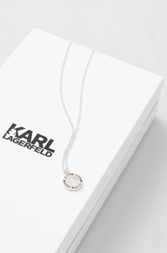 Akcesoria Karl Lagerfeld naszyjnik 240W3902 srebrny