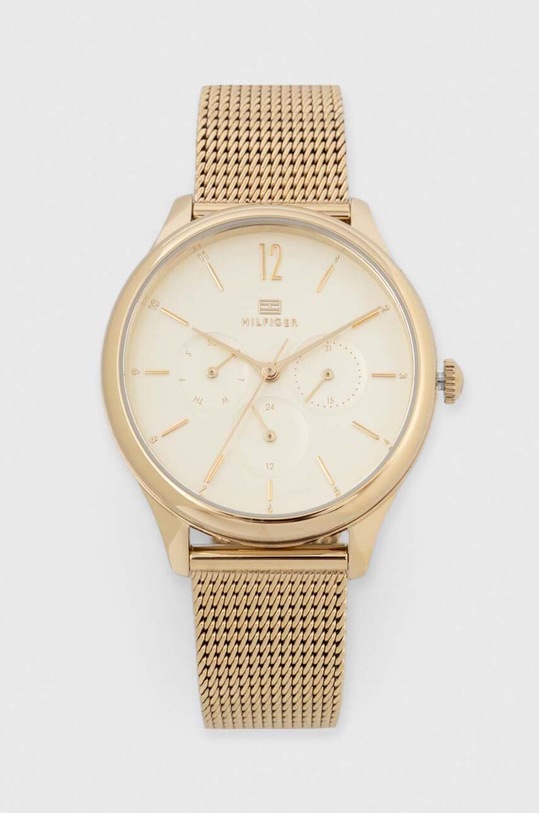 Tommy Hilfiger zegarek damski kolor złoty | Answear.com