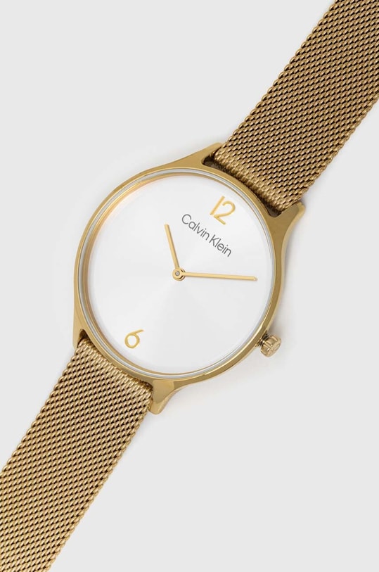 Hodinky Calvin Klein 25200003 zlatá AA00