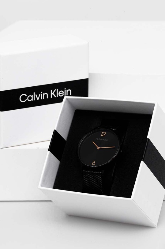 Dodatki Ura Calvin Klein 25200004 25200004 črna