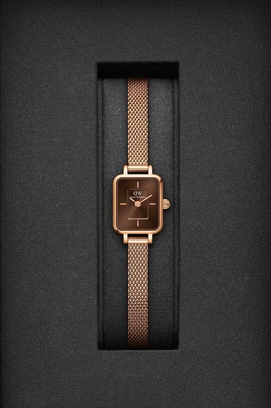Doplnky Hodinky Daniel Wellington Melrose Amber DW00100649 zlatá