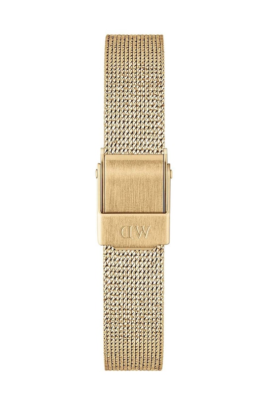 Daniel Wellington pasek do zegarka Quadro Petite Pressed Evergold złoty DW00200315