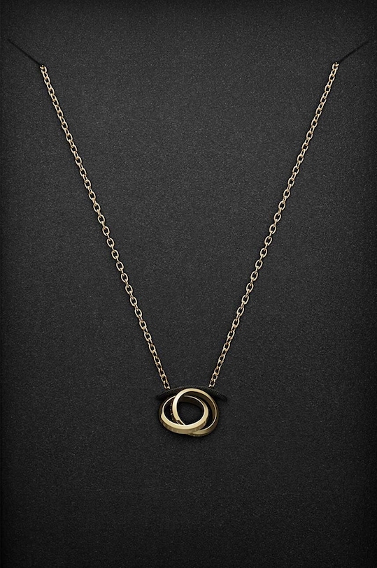 Daniel Wellington nyaklánc Elan Unity arany DW00400219