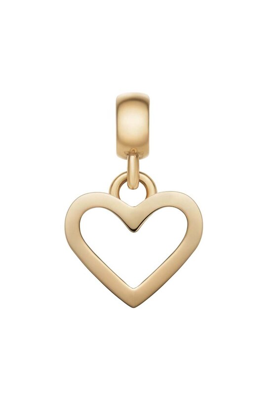 Кулон Daniel Wellington Charm Heart Hanging Shape золотий DW00400433