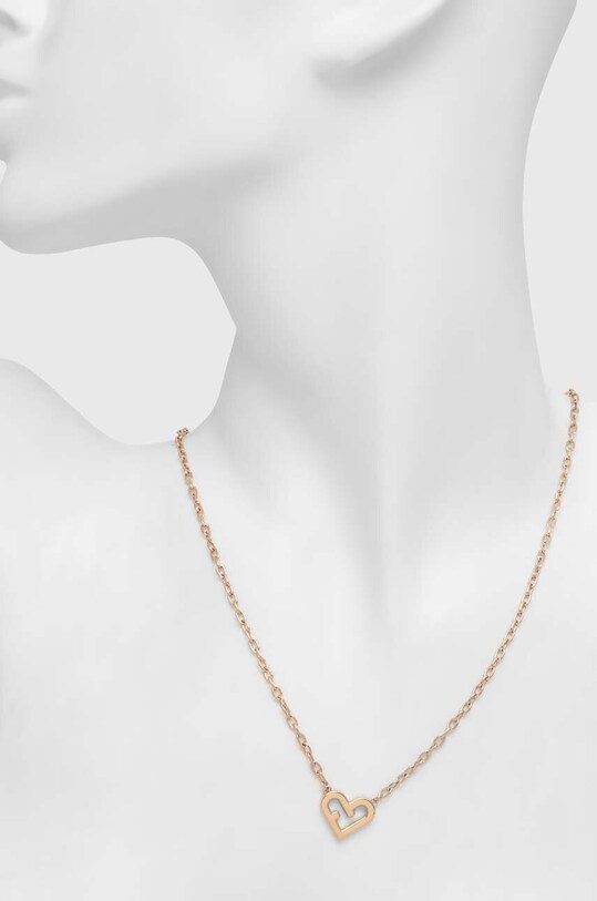Doplnky Náhrdelník Furla FJ5002NTU zlatá