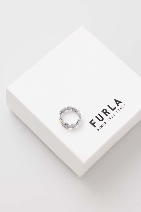 Dodatki Prstan Furla FJ6009RT4 srebrna