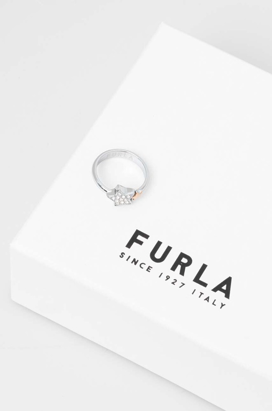 Prsten Furla FJ6011RT4 srebrna AA00