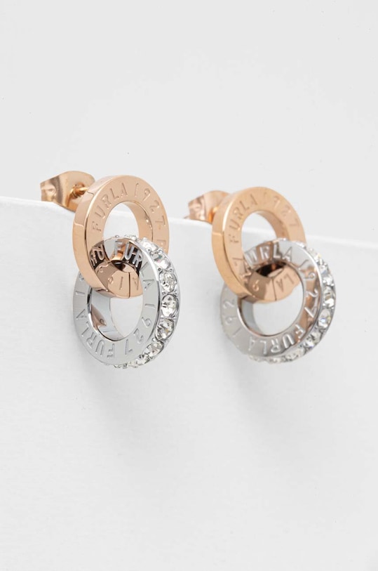 Náušnice Furla Dárkový box zlatá WJ00170.K21000.0392S