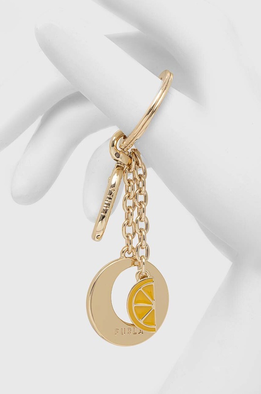 Μπρελόκ Furla χρυσαφί WR00635.MES000.NTT00