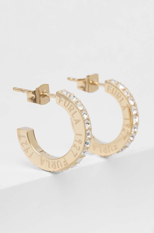 Náušnice Furla Dárkový box zlatá WJ00169.K21000.OR000