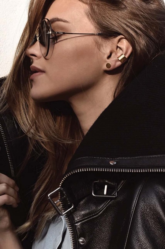 Аксесуари Позолочені сережки No More ER11GSPR золотий