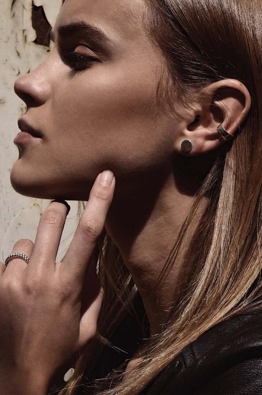 Accesorii No More cercei de argint ER11SSPR argintiu