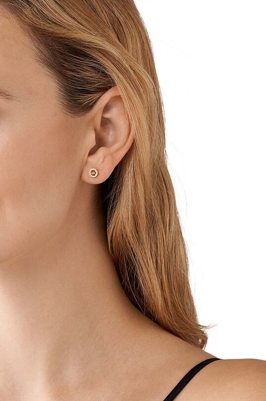 Аксессуары Серебряные серьги Michael Kors MKC1727CZ710 золотой