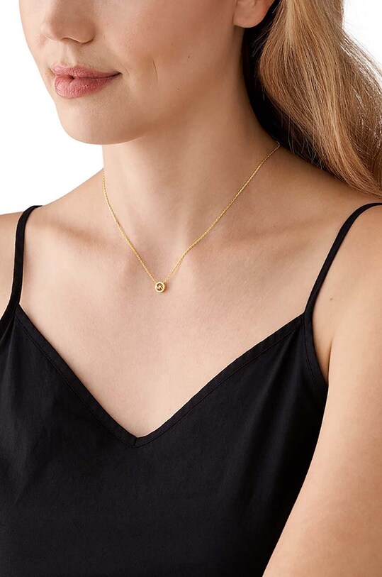 Dodatki Srebrna ogrlica Michael Kors MKC1726CZ710 zlata