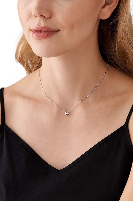 Doplnky Strieborný náhrdelník Michael Kors MKC1726CZ040 strieborná