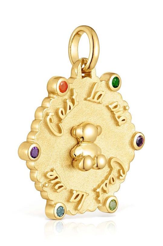 Tous pandantiv din argint placat cu aur 1004026500 aur AA00