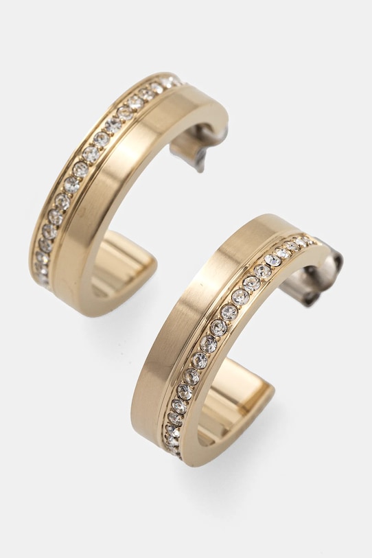 Сережки BOSS циркон золотой 1580522