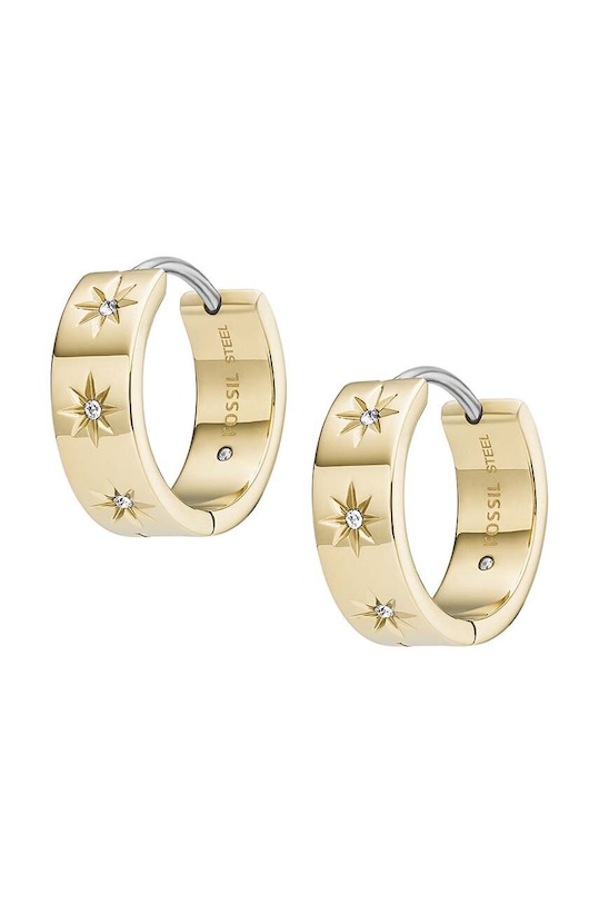 Fossil kolczyki JF03870710 złoty AA00