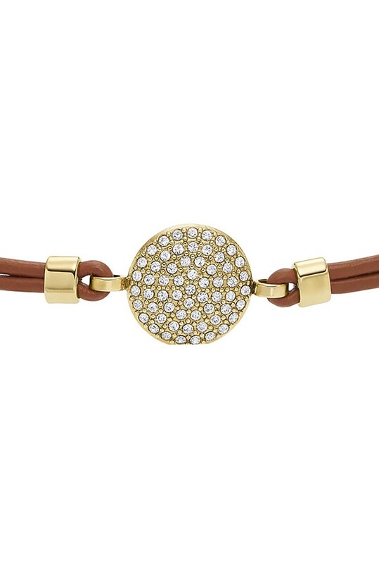 Браслет Fossil JF04545710 коричневий AA00