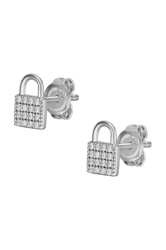 Accesorii Fossil cercei de argint JFS00626040 argintiu