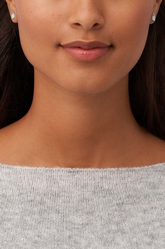 Fossil cercei de argint JFS00626040 argintiu