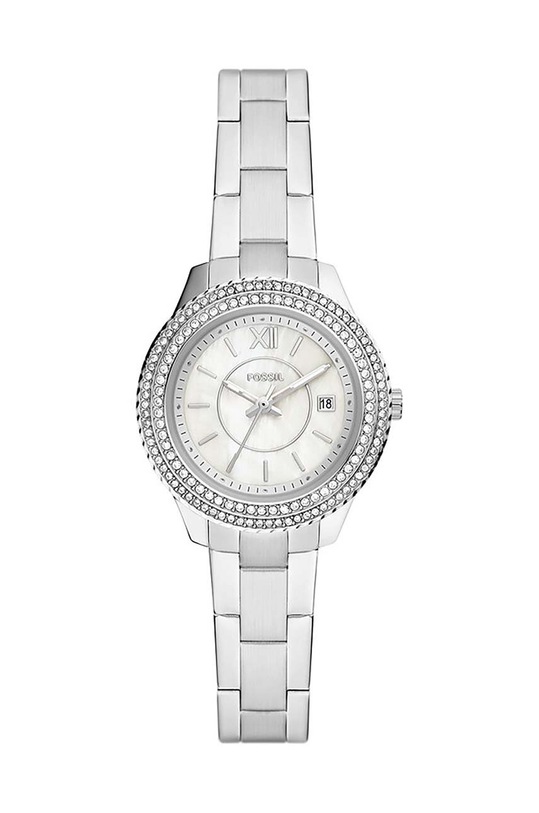 Fossil zegarek srebrny ES5137
