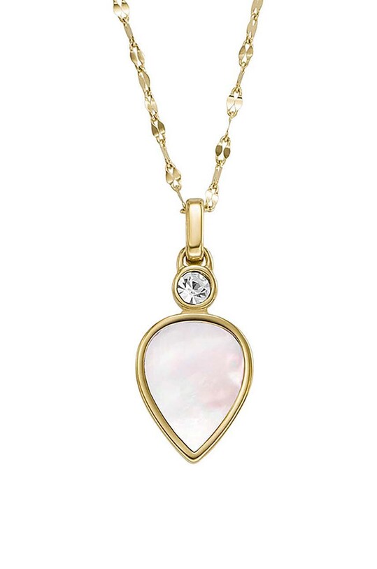 Fossil naszyjnik kamień naturalny złoty JF04248710