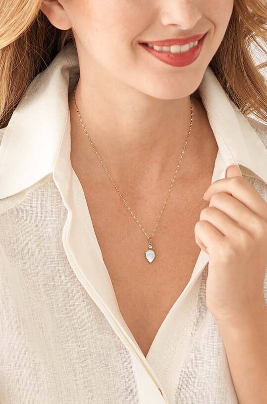 Fossil naszyjnik JF04248710 złoty