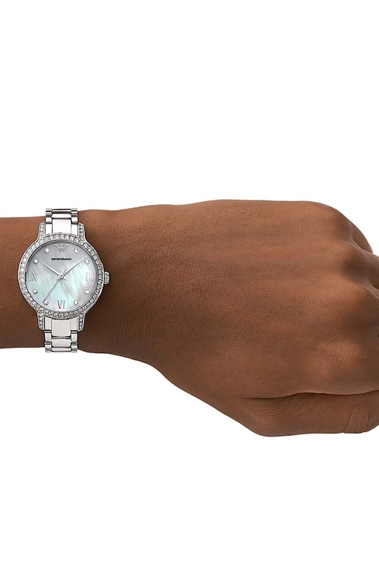 Hodinky Emporio Armani AR11484 AR11484 stříbrná