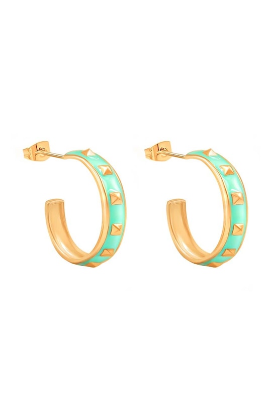 Позолоченные серьги Lilou Colors золотой 205/13/KOL/NO2/MIE/PO