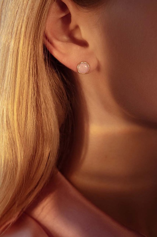 Lilou kolczyki złote 1/8/KOL/NPO/ZZ złoty AA00