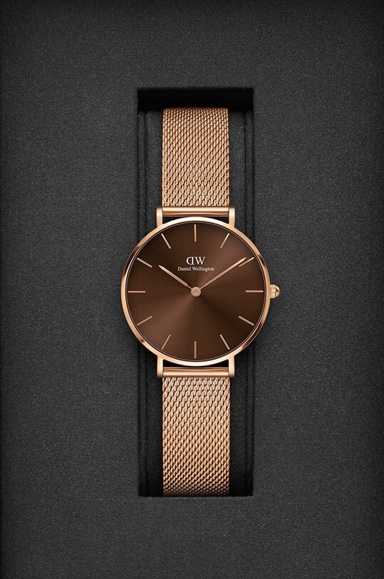 Αξεσουάρ Ρολόι Daniel Wellington PETITE AMBER DW00100477 χρυσαφί