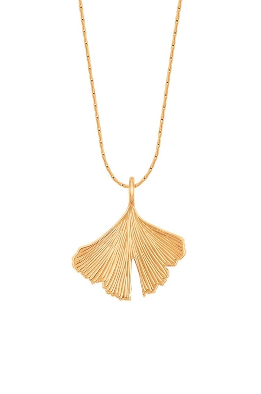 Lilou naszyjnik pozłacany Ginko Gift Box złoty A03/MARKET/ANS/77