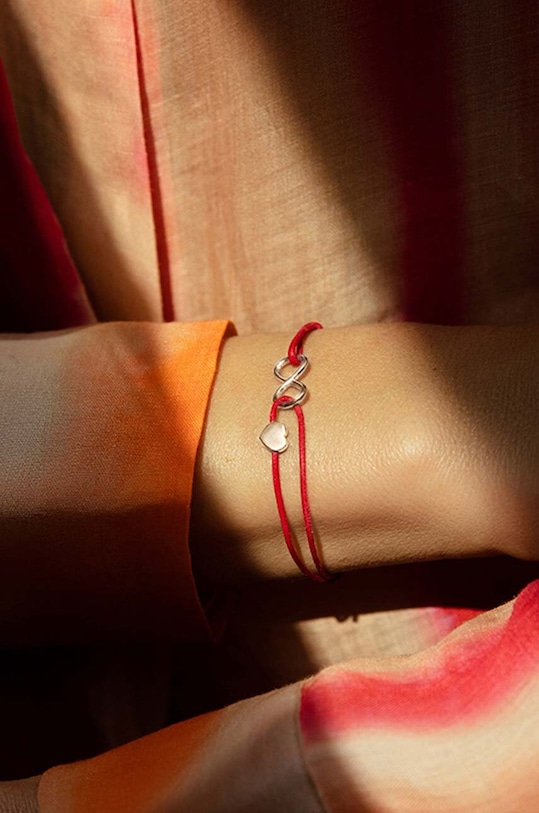 Náramok Lilou Infinity A03/MARKET/ANS/52 strieborná AA00