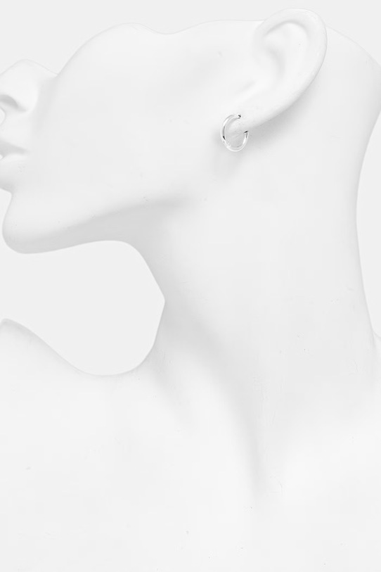 Lilou cercei de damă placați cu argint argintiu 188/14/KOL/SR