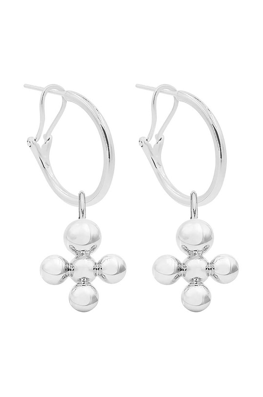 Postriebrené náušnice Lilou Luck Darčekový box strieborná A03/MARKET/ANS/50