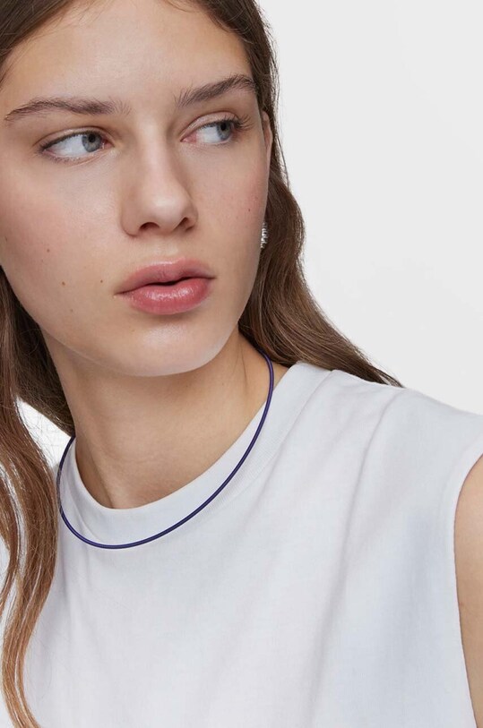 Ogrlica Tous Mesh Tube ljubičasta 1004119200