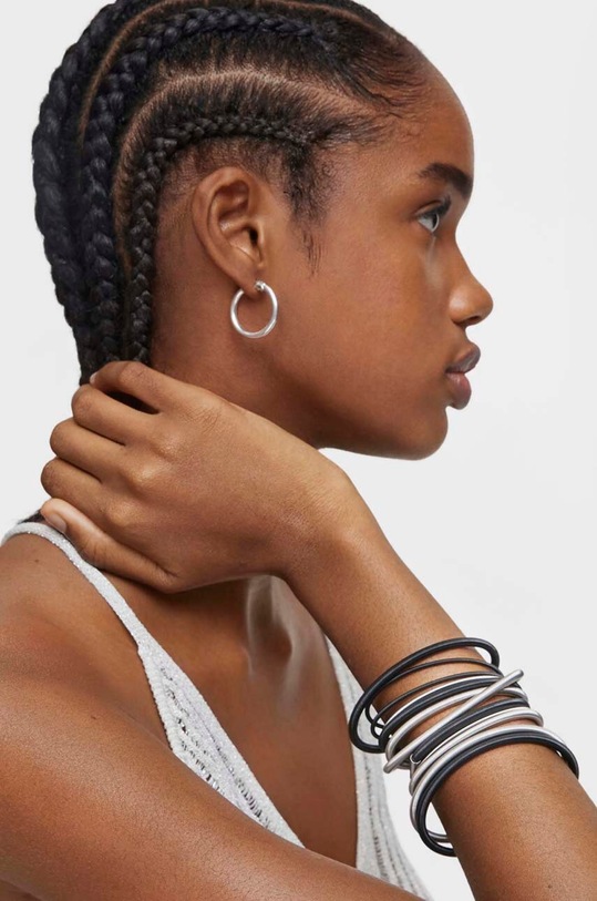 Náramok Tous Mesh Tube 1004120000 strieborná