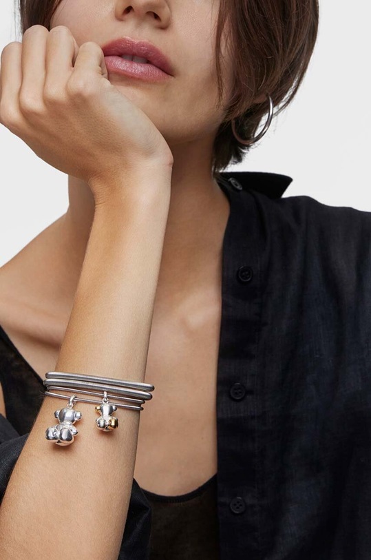 Tous bransoletka Mesh 1004119700 srebrny