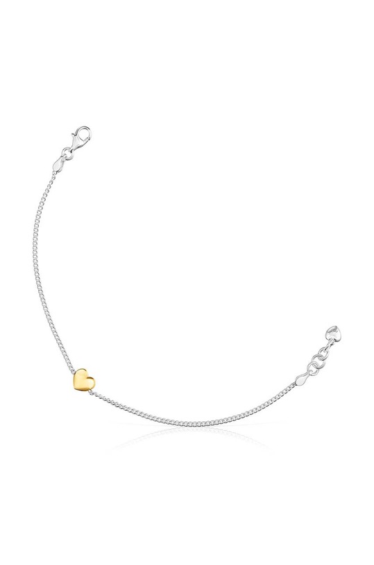Tous bransoletka srebrna My Other Half 1004103700 multicolor AA00