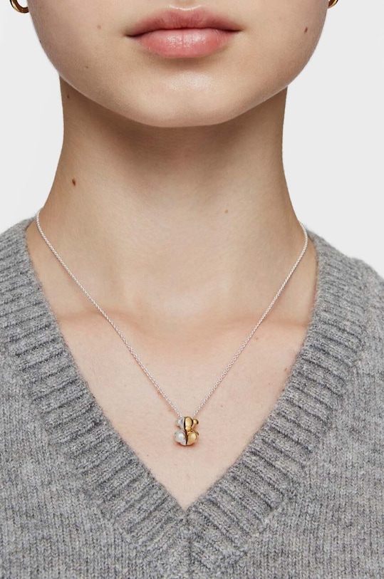 Tous naszyjnik srebrny My Other Half multicolor 1004098400