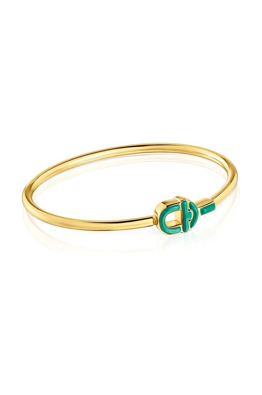 Позлатена сребърна гривна Tous позлатен злато 1004097240