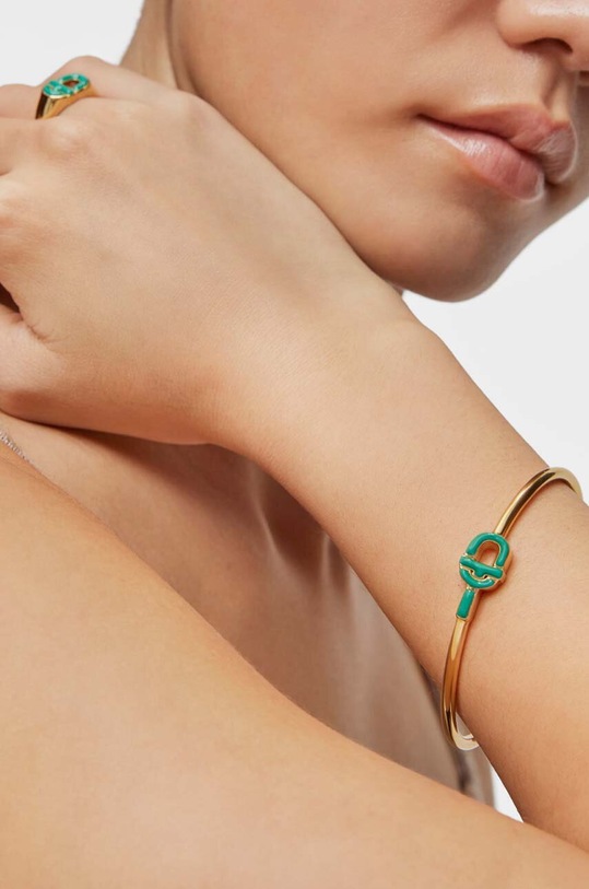 Позлатена сребърна гривна Tous злато 1004097240