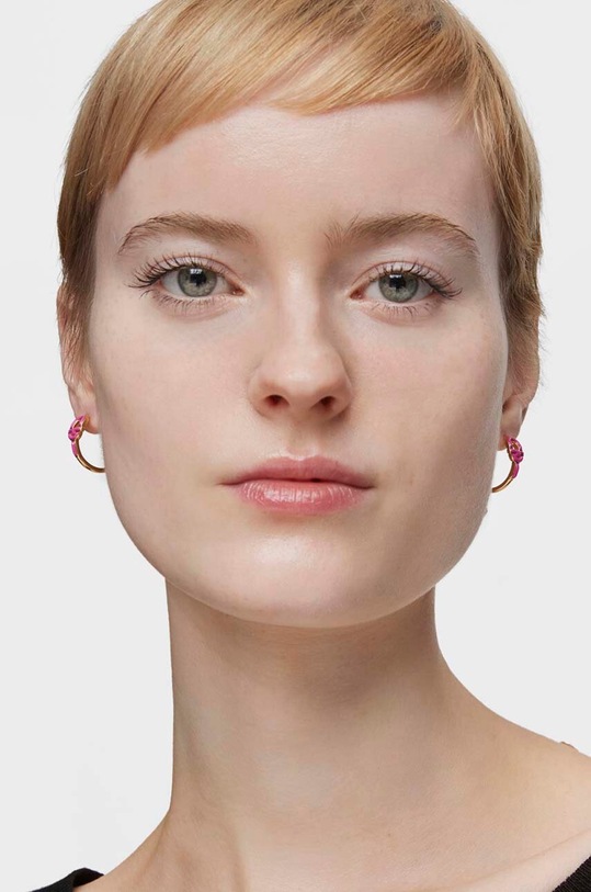 Tous kolczyki ze srebra pokrytego złotem Manifesto 1004095000