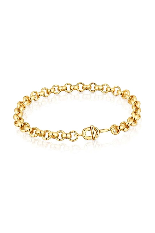 Tous bransoletka ze srebra pokrytego złotem Manifesto pozłacane złoty 1004104500