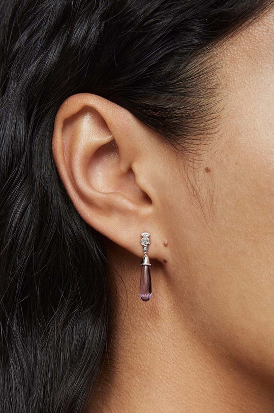 Tous kolczyk ze złota Grain srebrny 1004100600