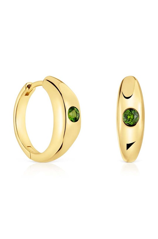 Tous kolczyki ze srebra pokrytego złotem Basic Colors 1004093600 złoty AA00