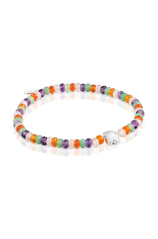 Βραχιόλι με φυσικές πέτρες Tous Bold Motif ασήμι ασημί 1004103500